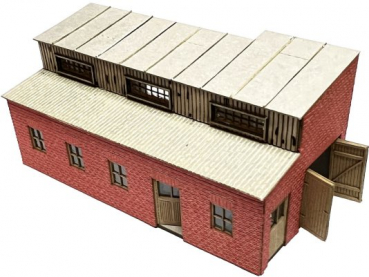 Hinterhofbetrieb H1, zweigechossiger Gewerbebetrieb