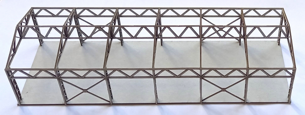 Stahlbauhalle, geschlossen