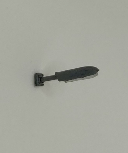 1 Stck. Wandleuchte mit UFO-Schirm - Fertigmodell