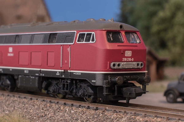 2 Stck. Schienenräumer/Schneepflüge für BR 218