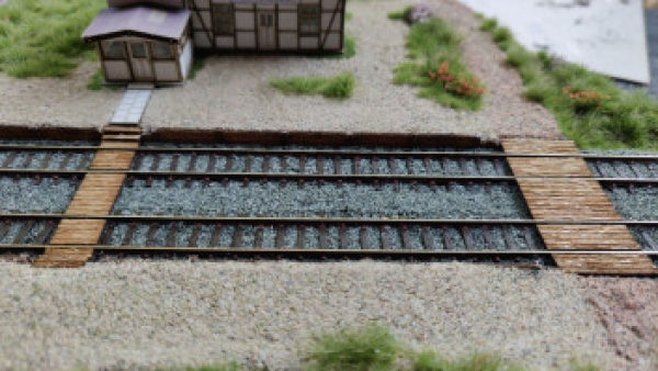 Bohlenübergänge für Bahnstrecken / Gleise