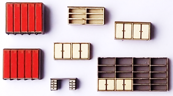 Möblierung für Gewerbebetrieb