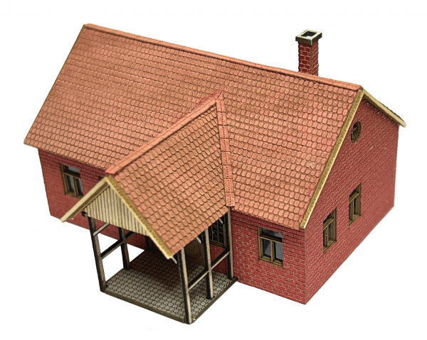 Wohnhaus mit Eingangsveranda