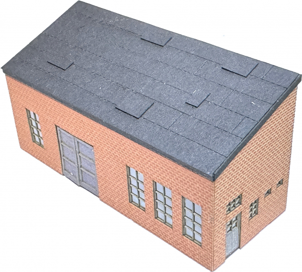 Hinterhoffabrik H6,  zweigeschossiges Werkstattgebäude